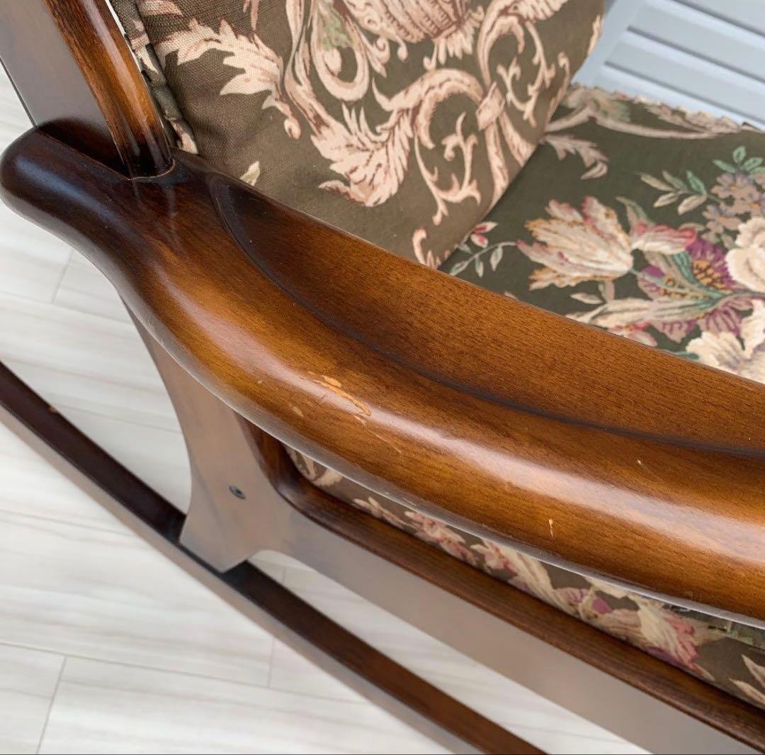 カリモクコロニアルシリーズロッキングチェア