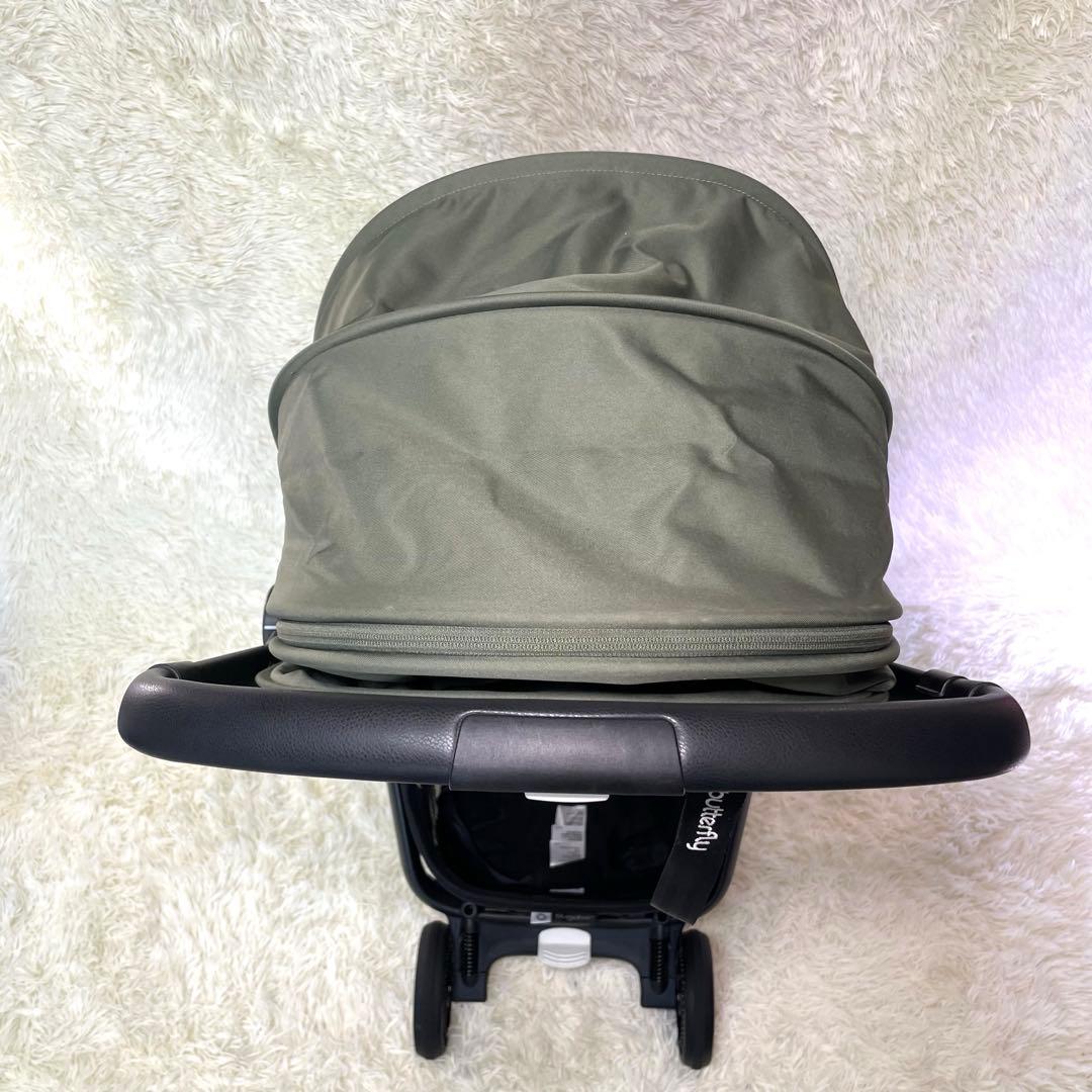 Bugaboo バガブー バタフライ フォレストグリーン バンパー付 ベビーカー