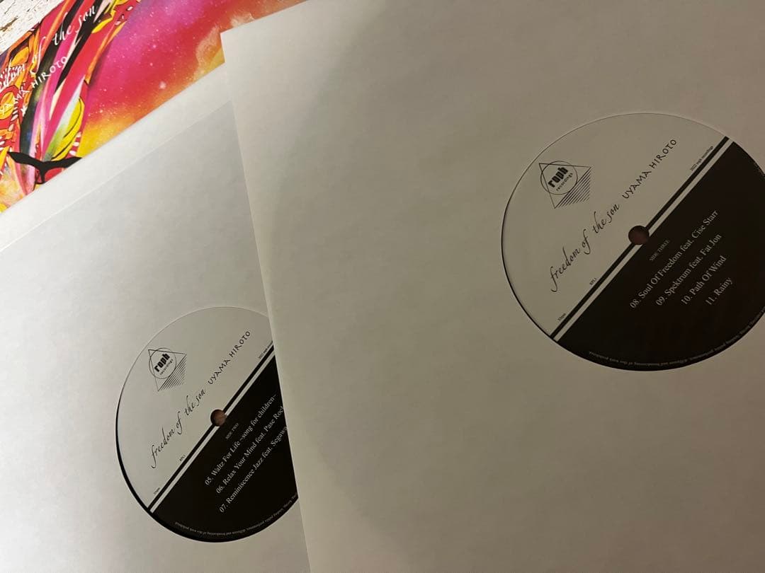 「ゆー」Feeling of the Sun 2枚組レコード