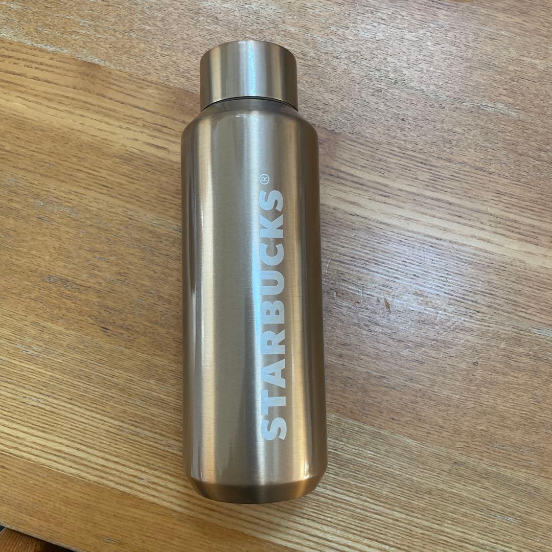 スターバックス　ステンレスボトル　25周年　ゴールド