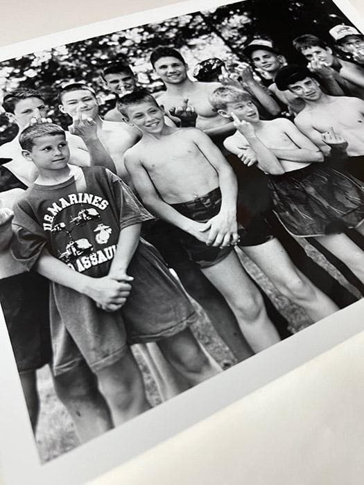 ブルースウェーバー/Broken Noses 1987/マット額装品