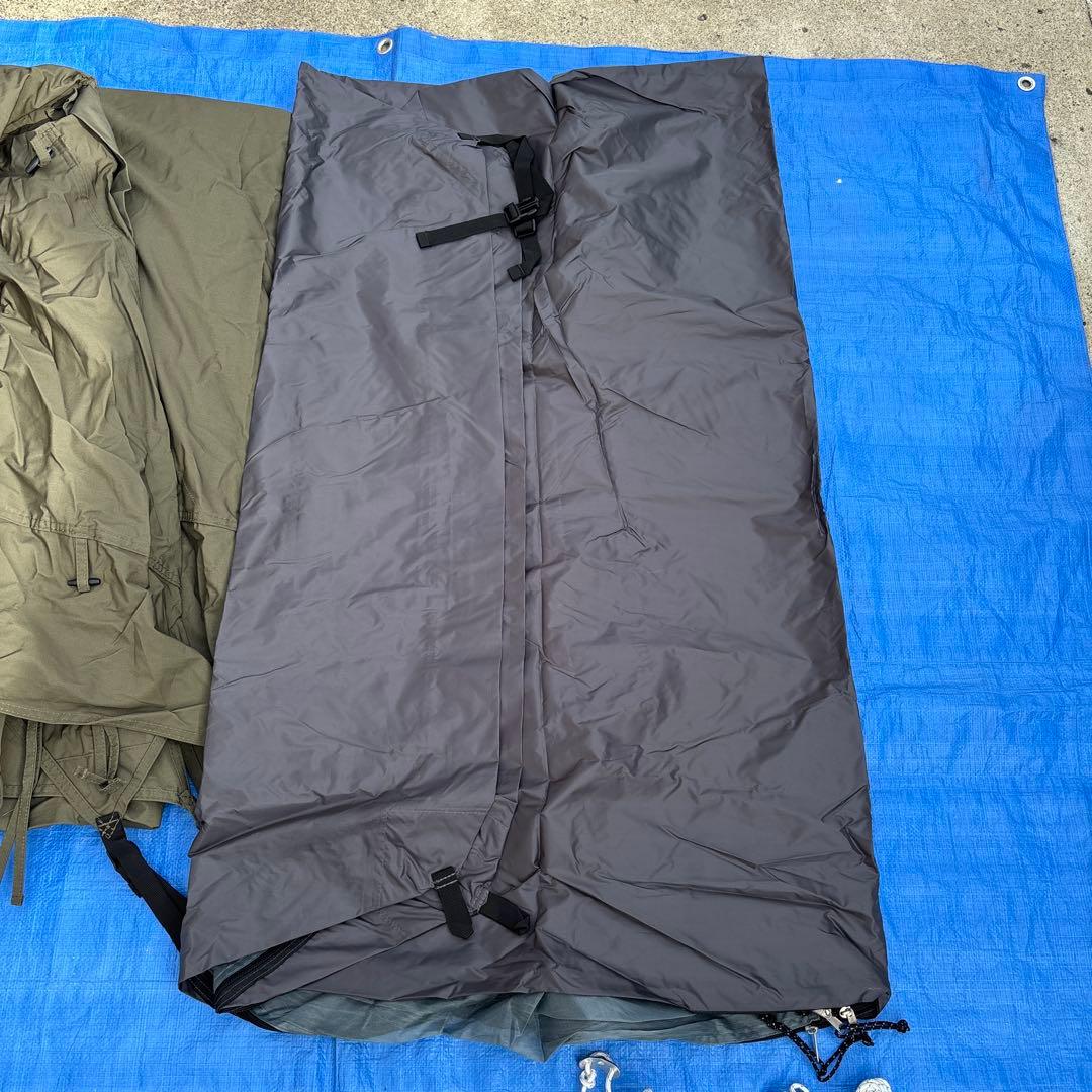 ほぼ未使用　極美品　煙突穴付き　フォックスベース　前幕　フューチャーフォックス