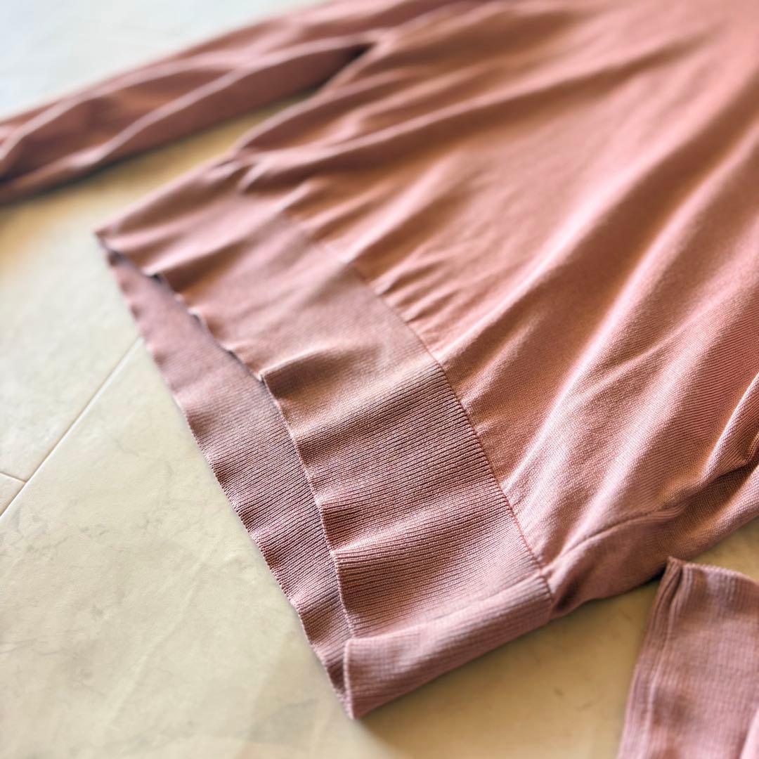 NO.5-144DOLCE&GABBANA イタリア製 花モチーフ　シルクニット