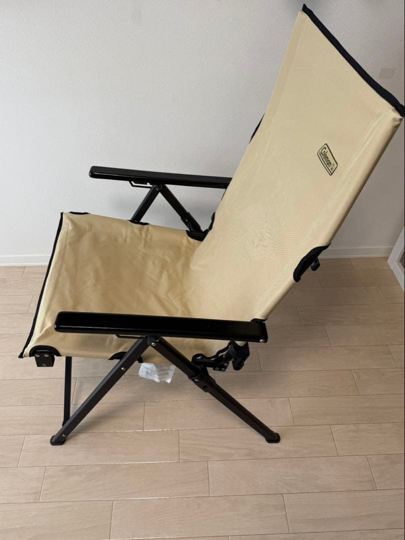 ぐるん☆彡　コールマンレイチェア　ウィートベージュ　ハイバック