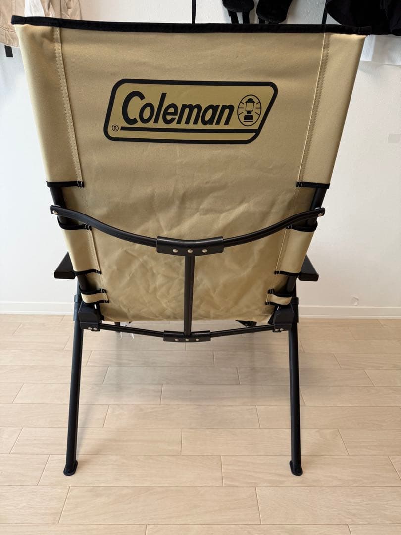ぐるん☆彡　コールマンレイチェア　ウィートベージュ　ハイバック