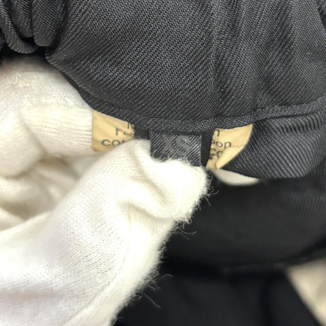 コムデギャルソン　RA-S010　特殊デザインスカート　XS 変形　ブラック