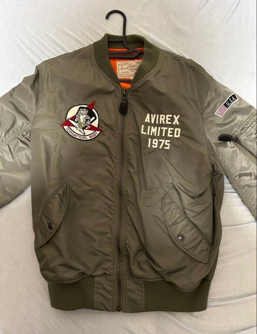 《WEB&限定》LIGHT MA-1 TOPHATTERS