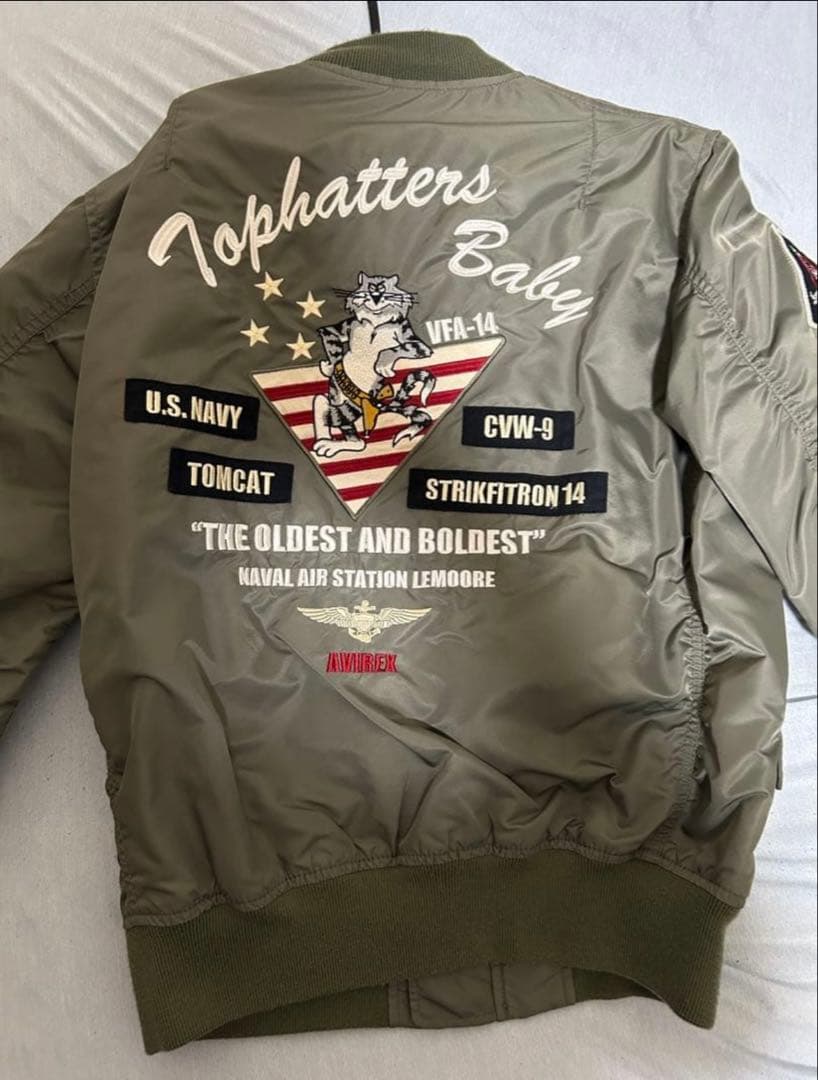 《WEB&限定》LIGHT MA-1 TOPHATTERS