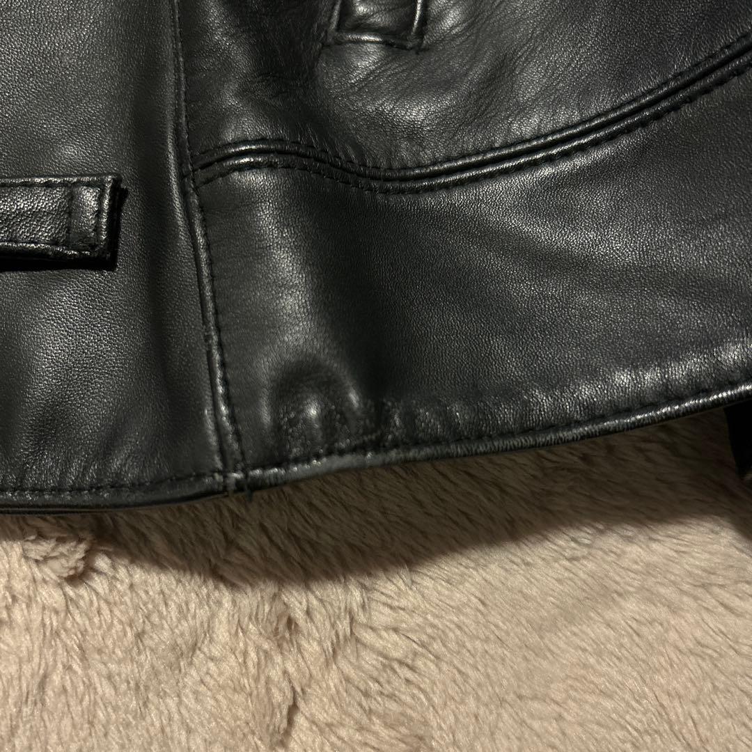 も*ち様 victim レザージャケット シングルライダースジャケット M