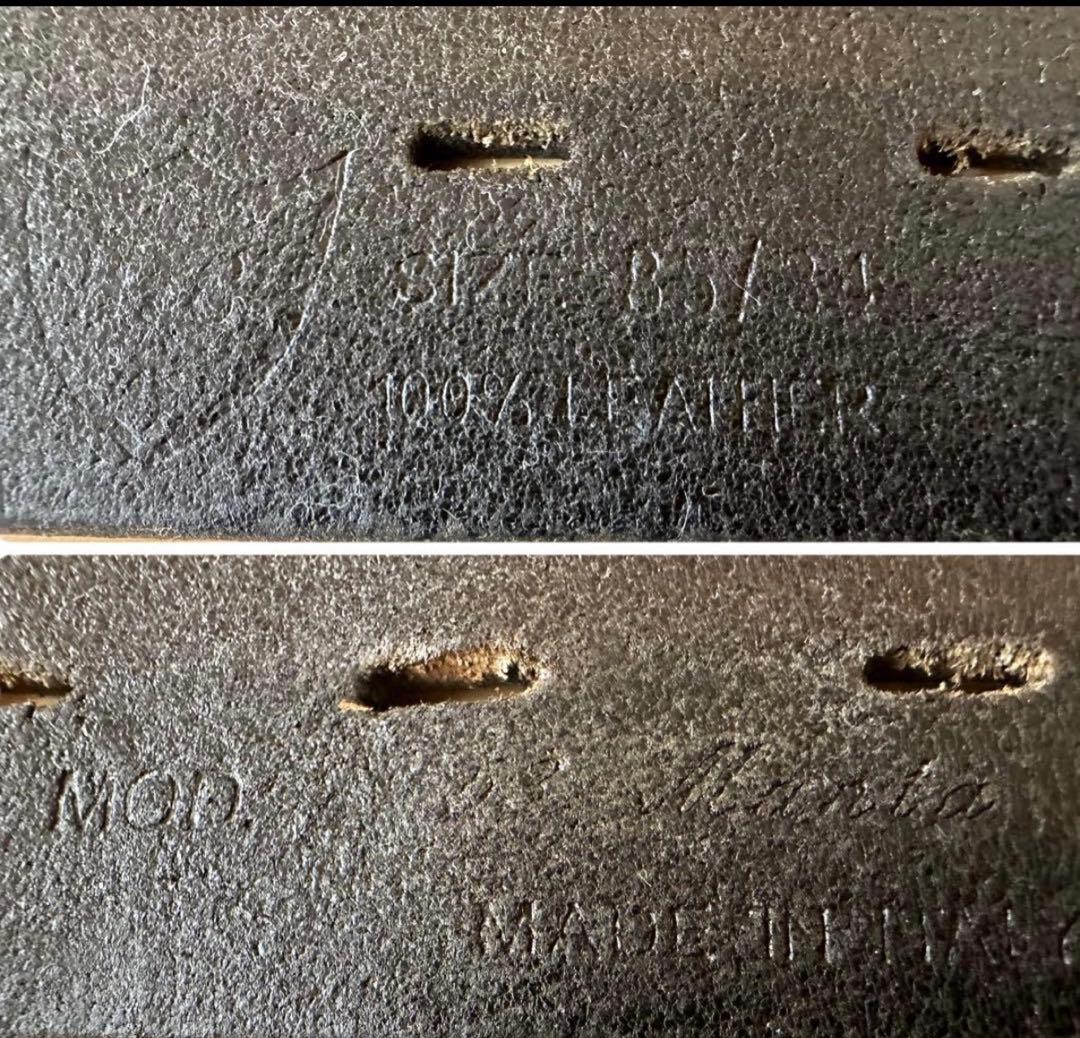 美品HTCオーバーレイピーナッツベルトスティングレイ黒　箱　タグ付属