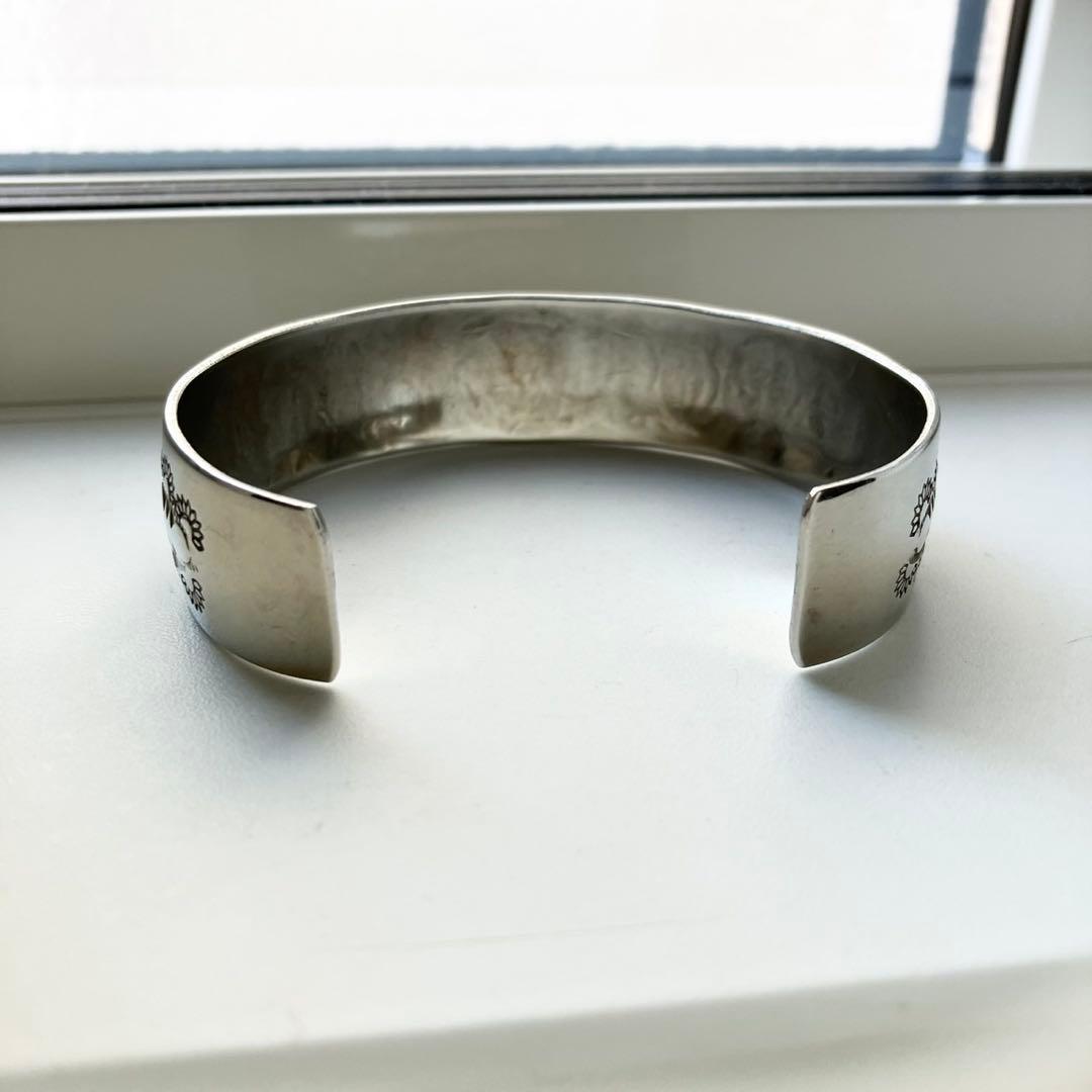 美品 Sterling H バングル シルバー インディアンジュエリー