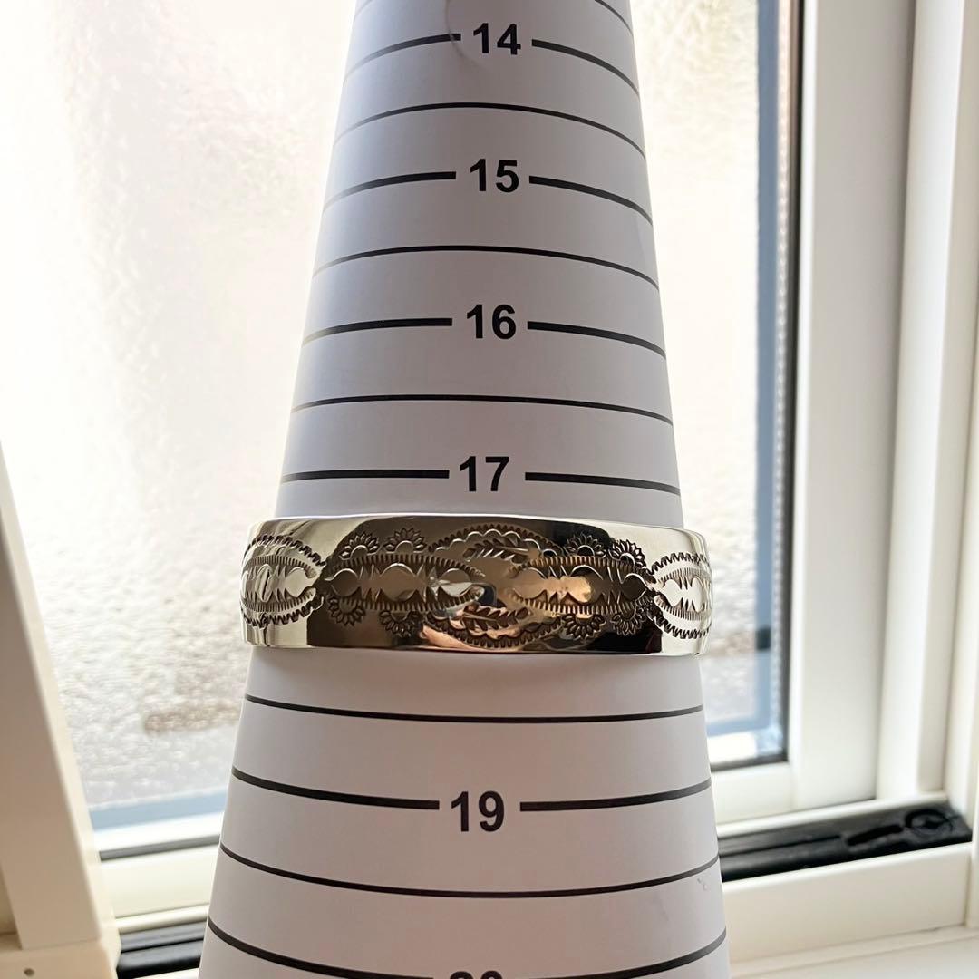 美品 Sterling H バングル シルバー インディアンジュエリー
