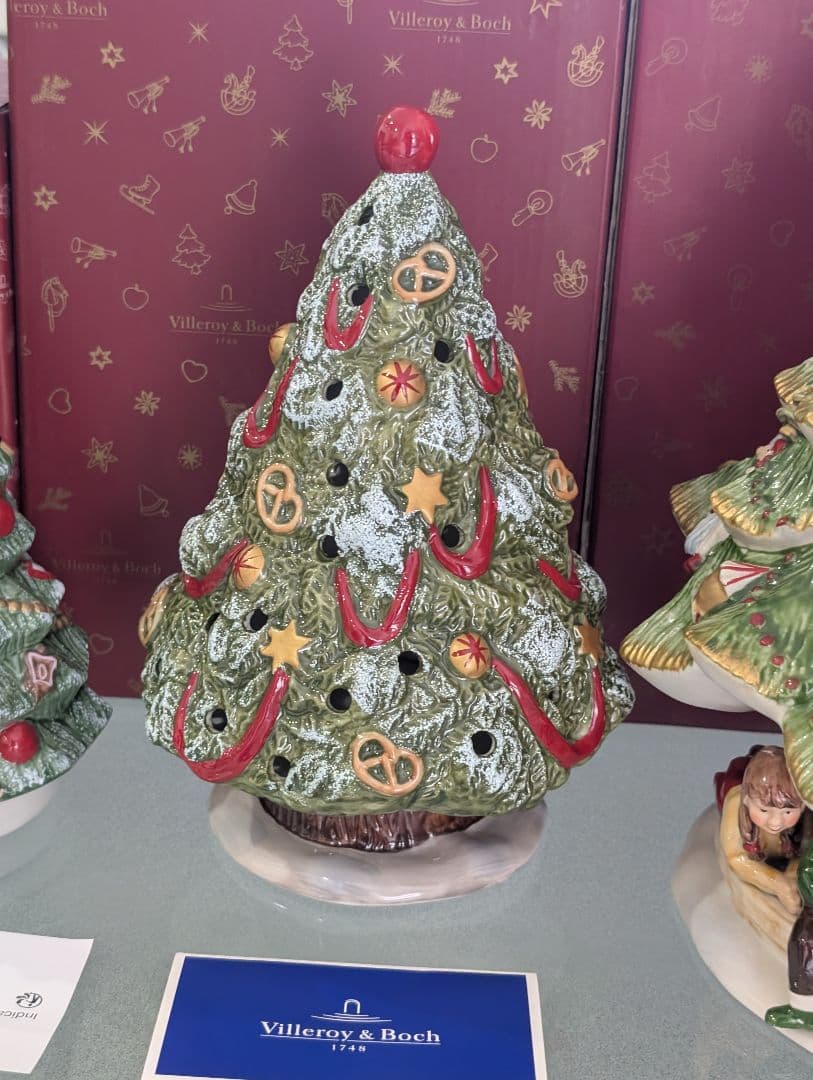 ビレロイボッホ　Villeroy＆Boch　クリスマス　陶器　お菓子　クッキー