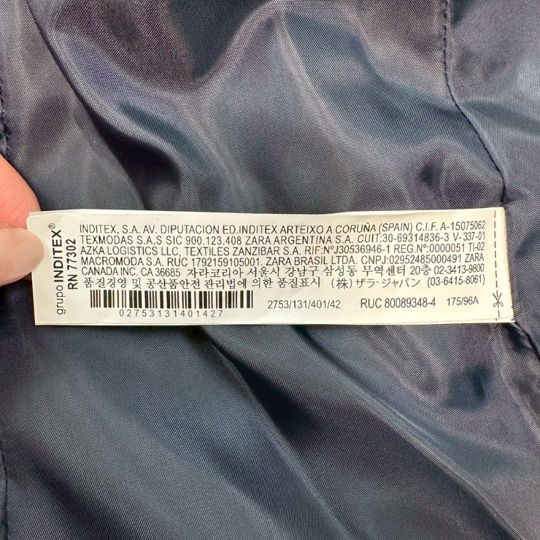 新品タグ付✨ ZARA ザラ 洗える パンツスーツ ドット柄 大きいサイズ XL