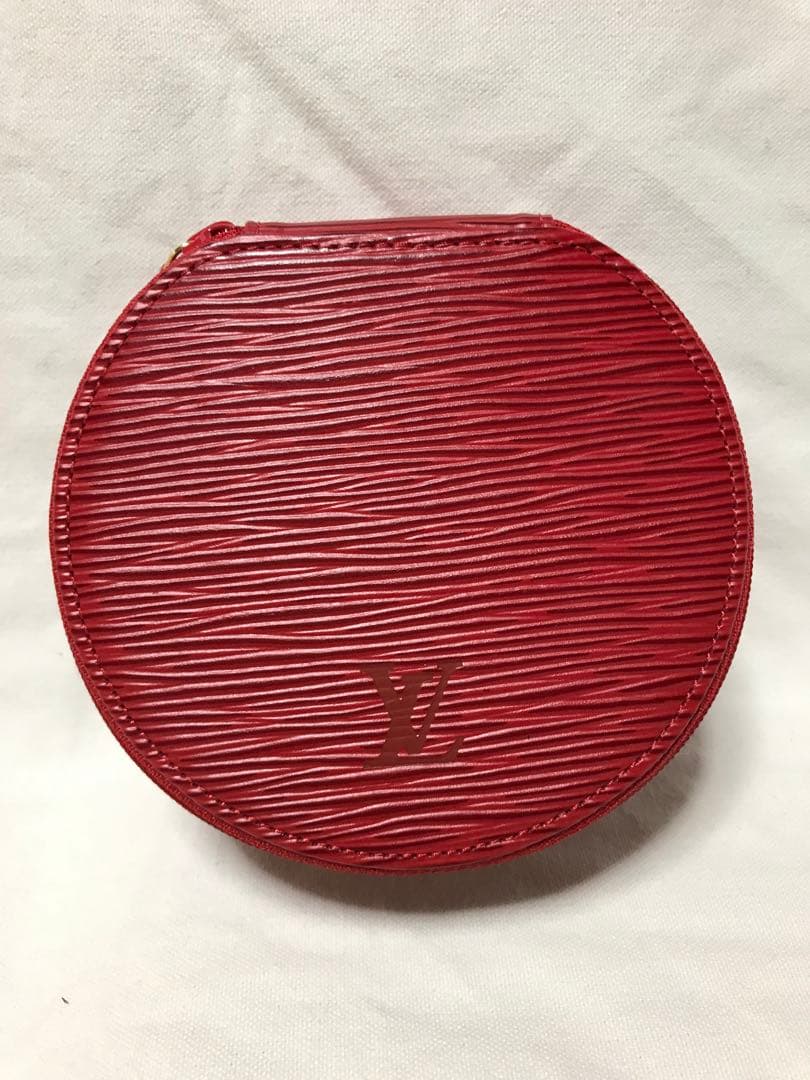 【 未使用品 ルイビトン エピ トラベルジュエリーボックス 】