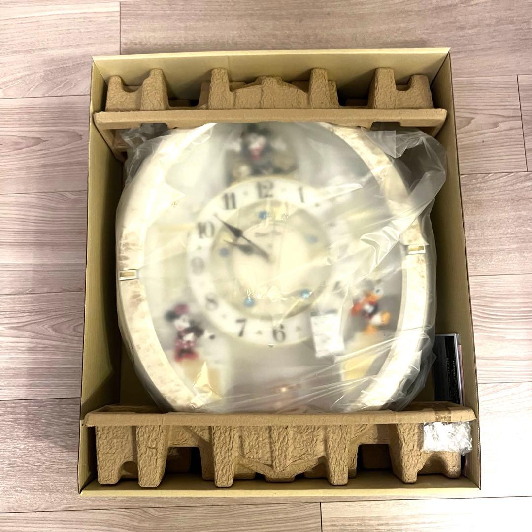 【新品・未使用】ディズニー FW580W 掛時計 SEIKO