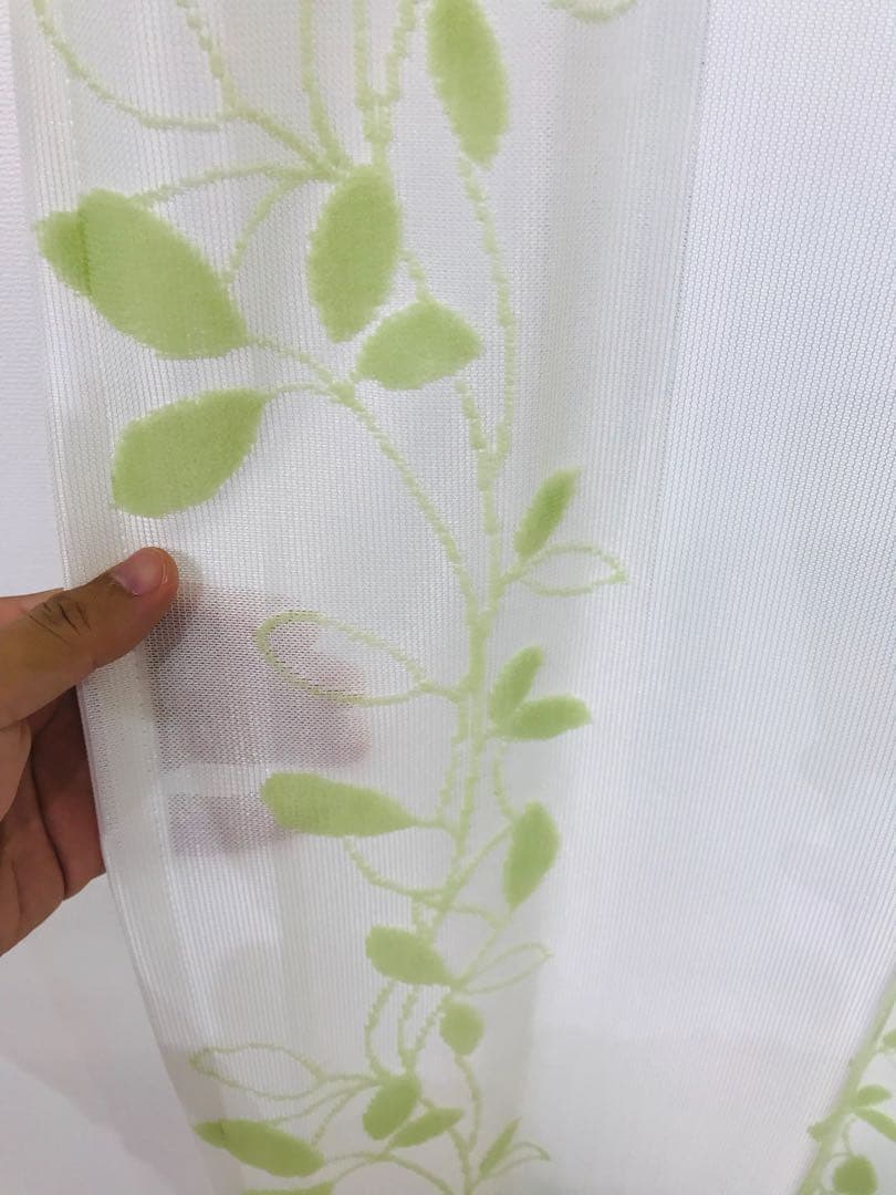 ★☆ふくろう★☆　レースカーテン　3セット