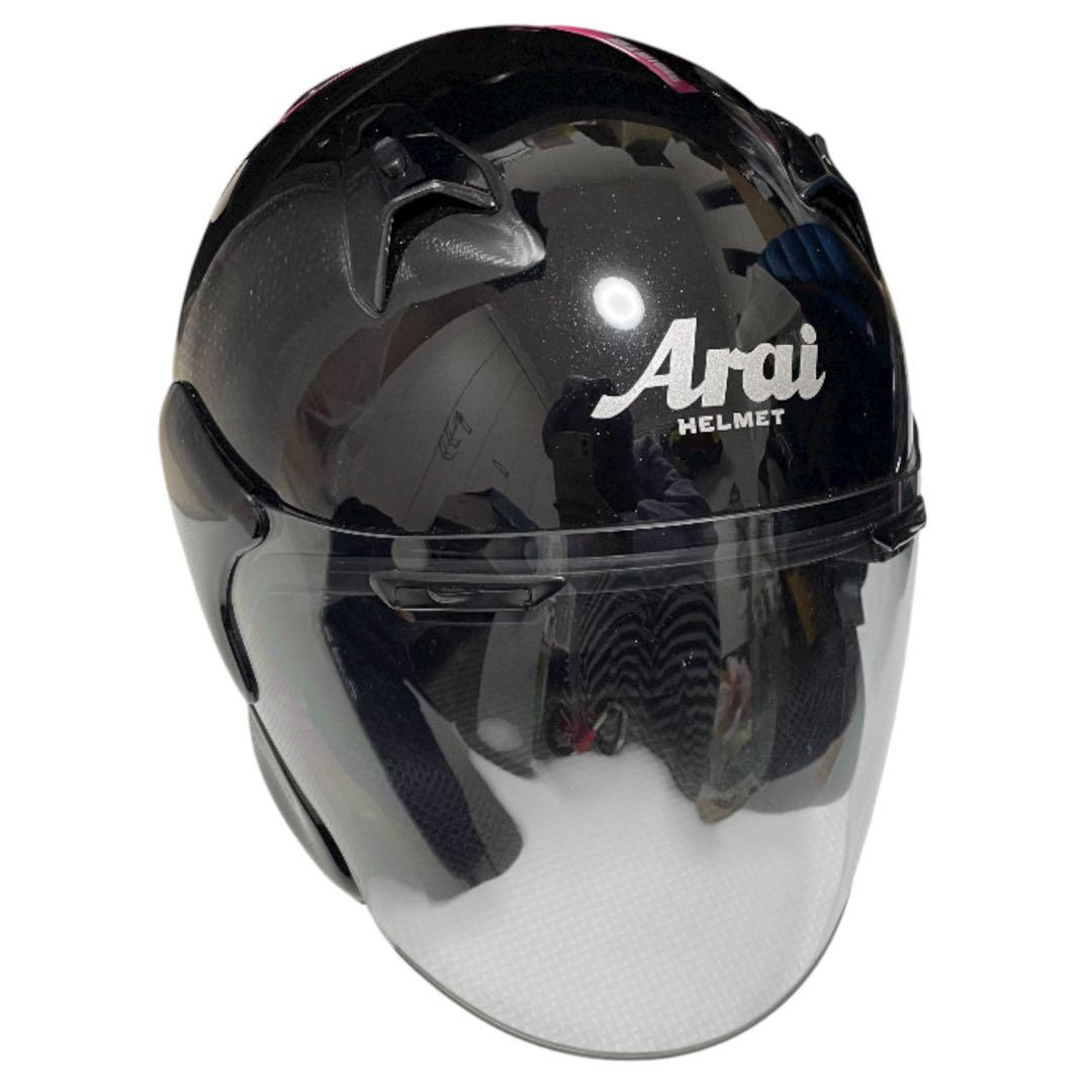 a*o様 アライ　ジェット MZ-F グラスブラック 57-58cm ヘルメット