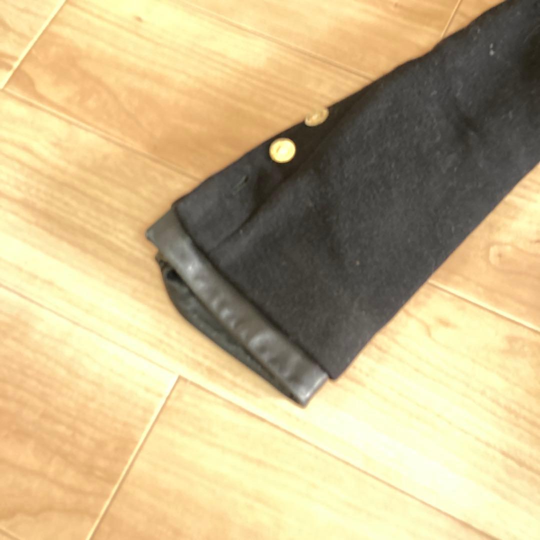 GUCCI ブラック ロングコート 38