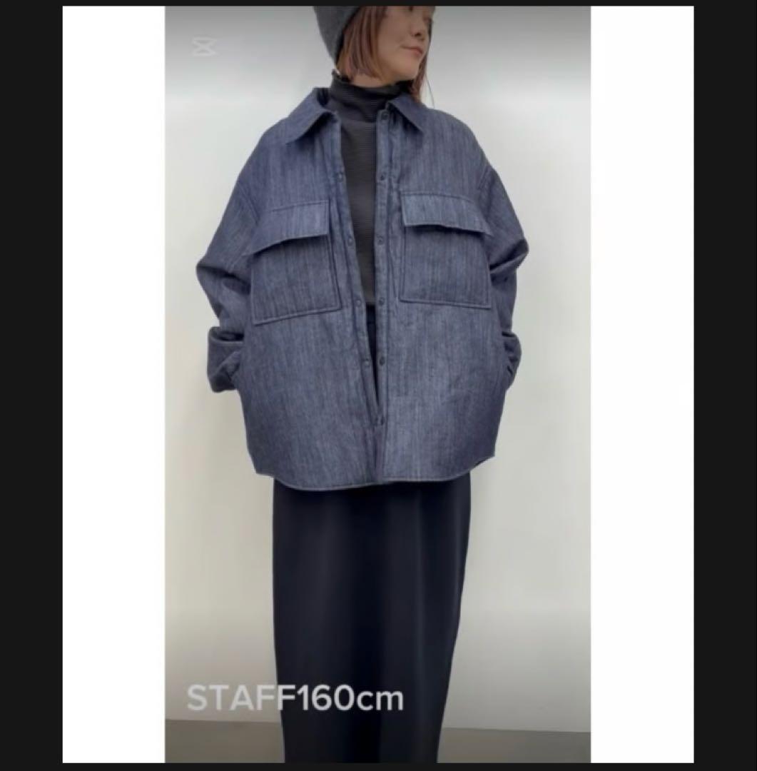 新品タグ付きCLOCHE/クロッシェ　中綿デニムジャケット　アウター