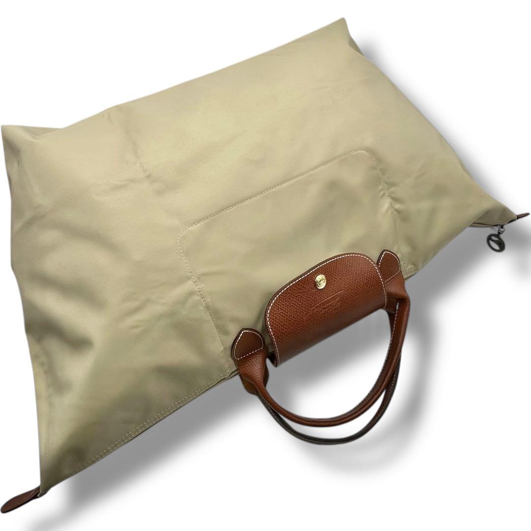 良品 ロンシャン トートバッグ プリアージュ 大容量 XLサイズ 折りたたみ