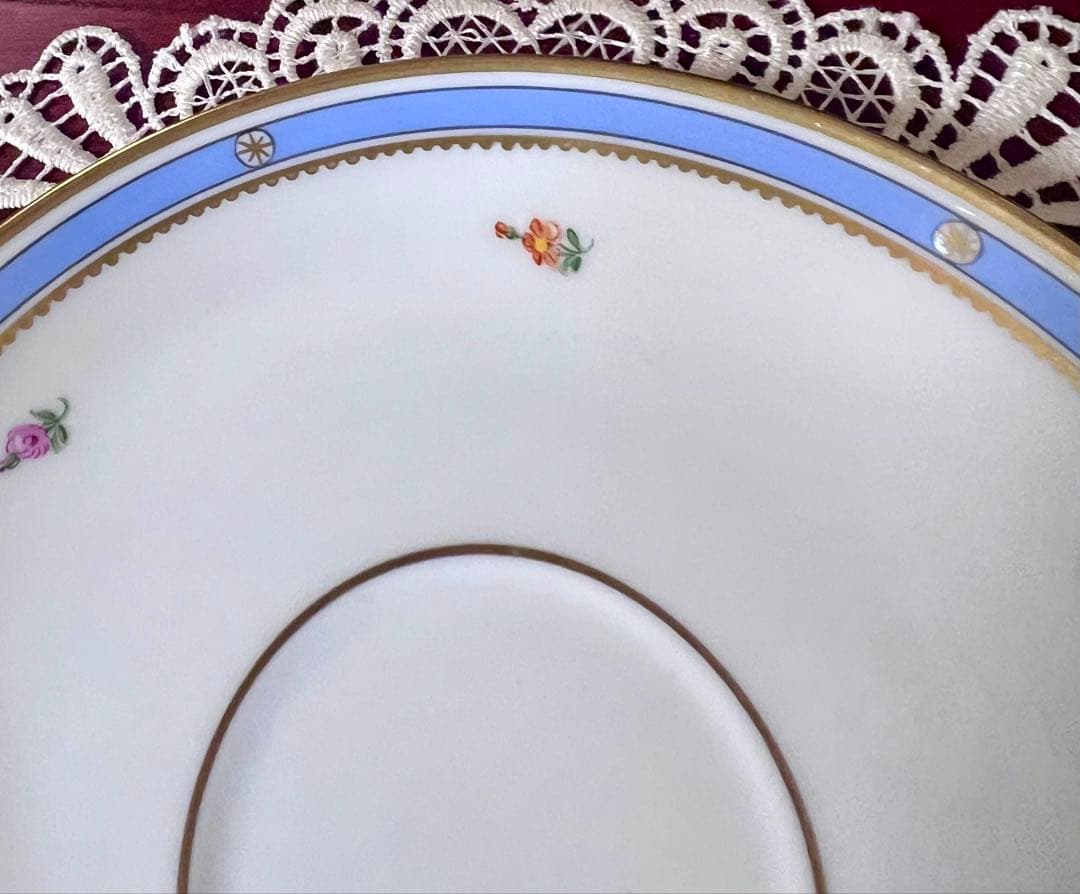 アウガルテン　ビーダーマイヤー　シューベルトタイプ　スープカップ