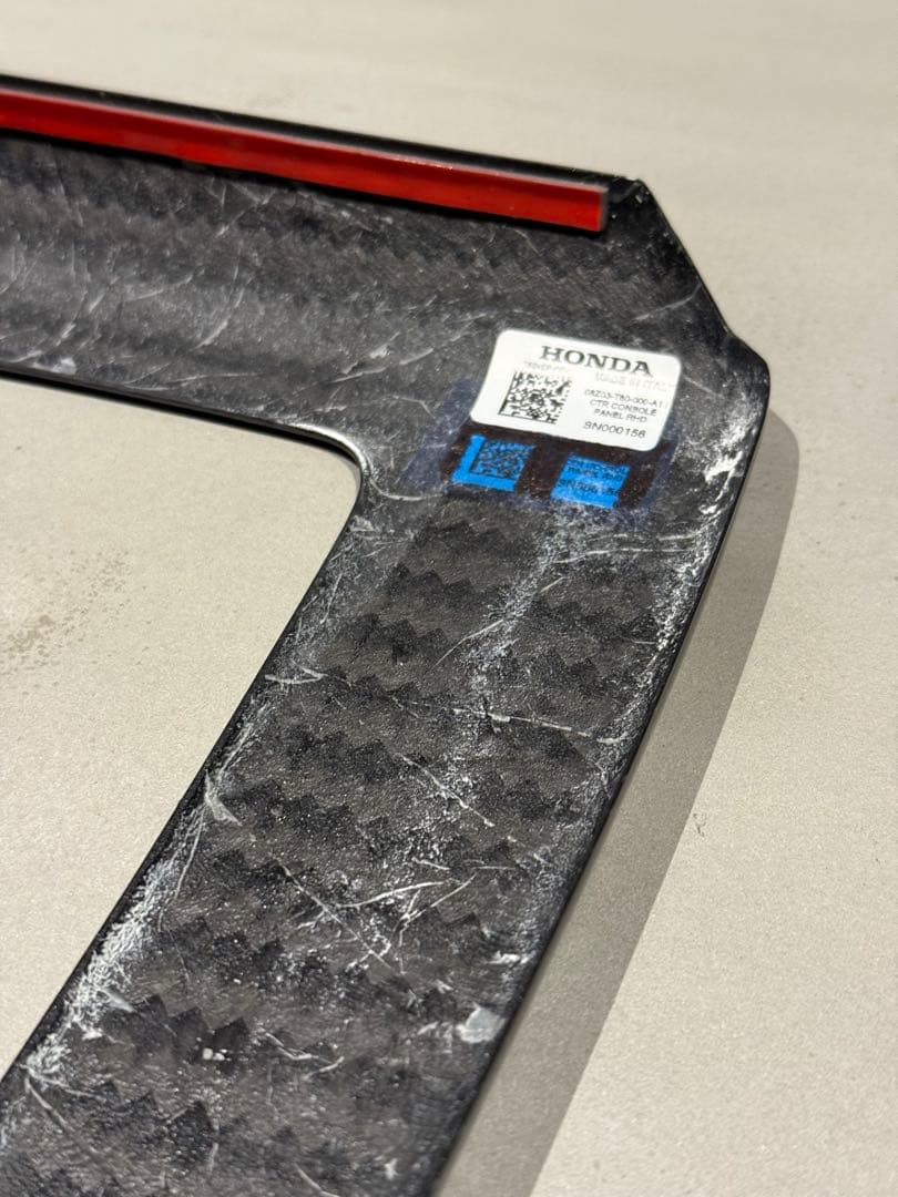 シビックタイプR FL5純正インテリアパネル（カーボン） ホンダアクセス