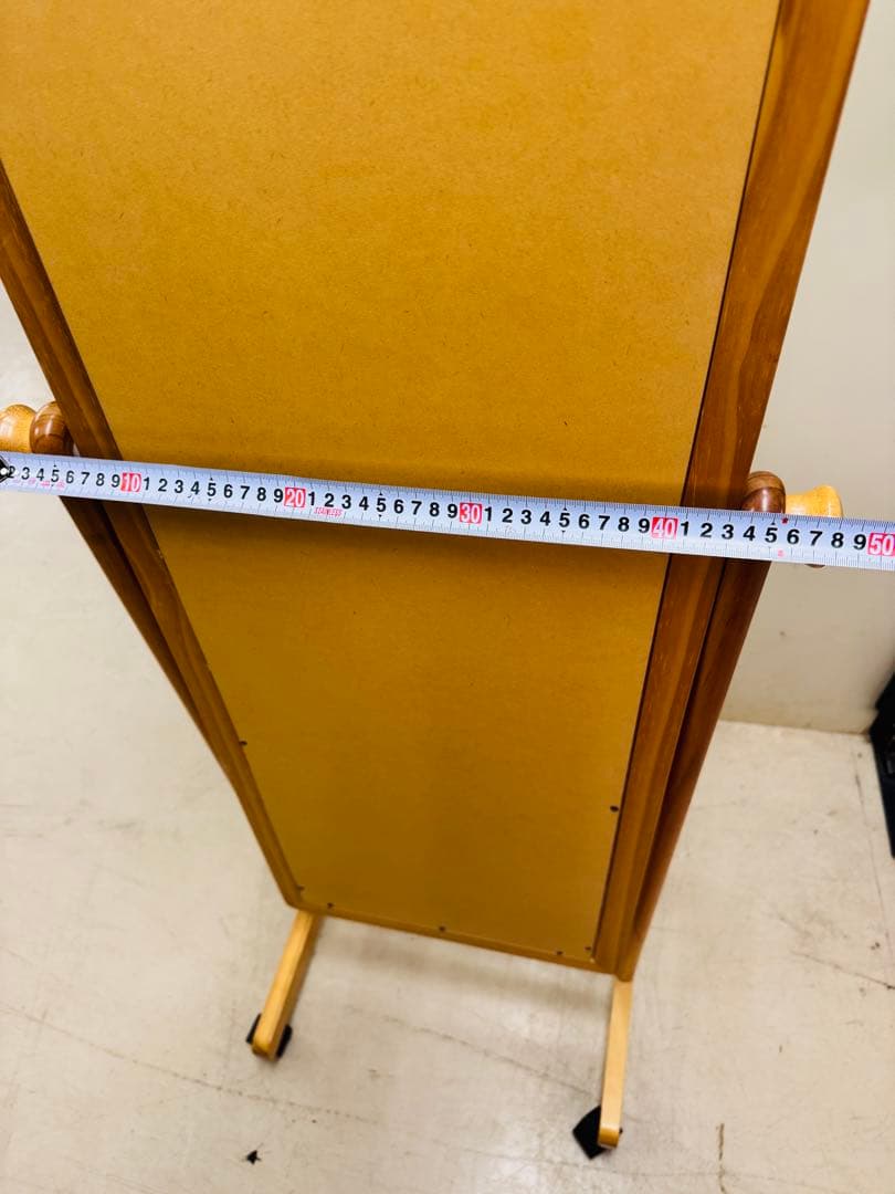 スタンドミラー 昭和レトロ アンティーク ドレッサー用 鏡のみ カガミ 姿見