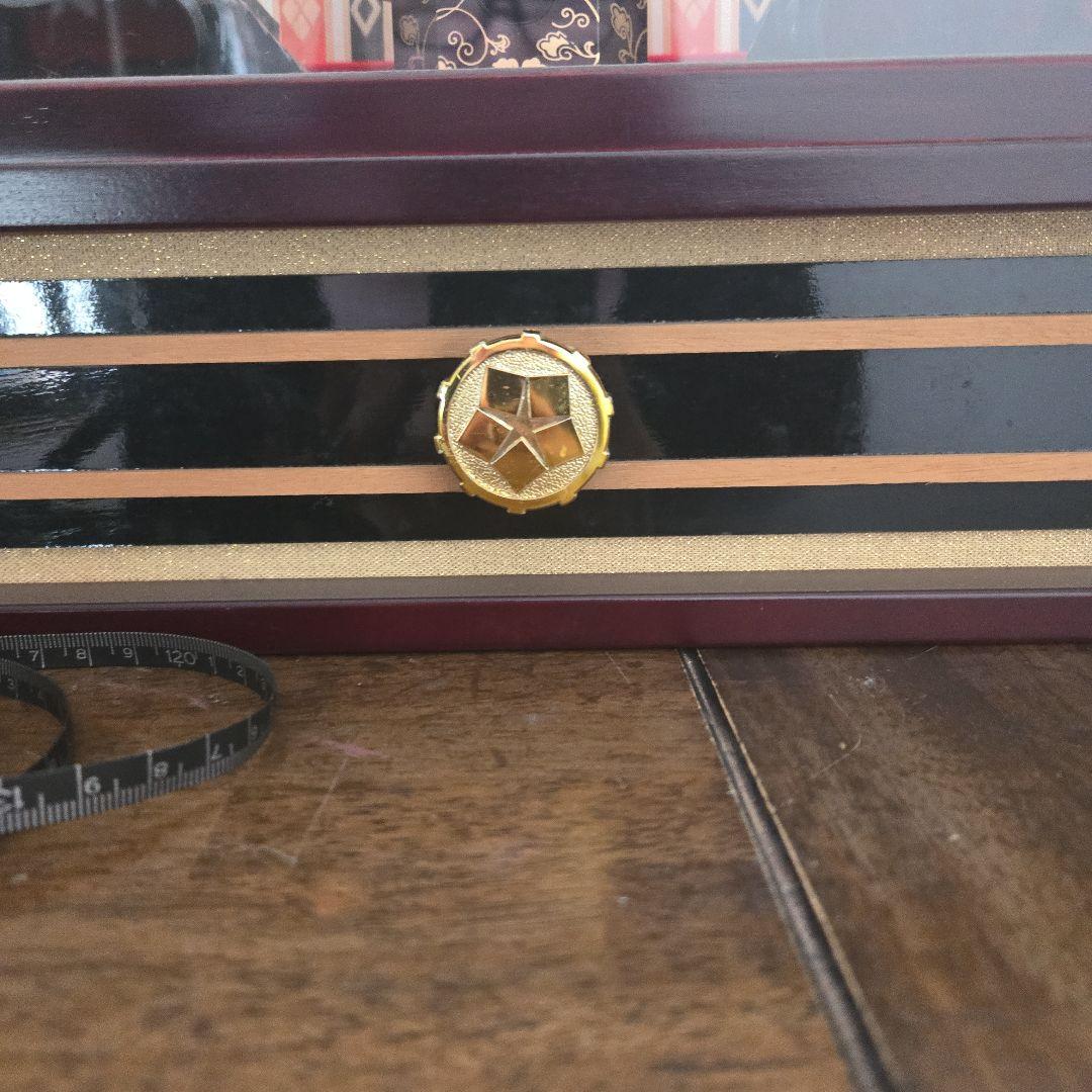 ※難アリ 雛人形 ガラスケース付き