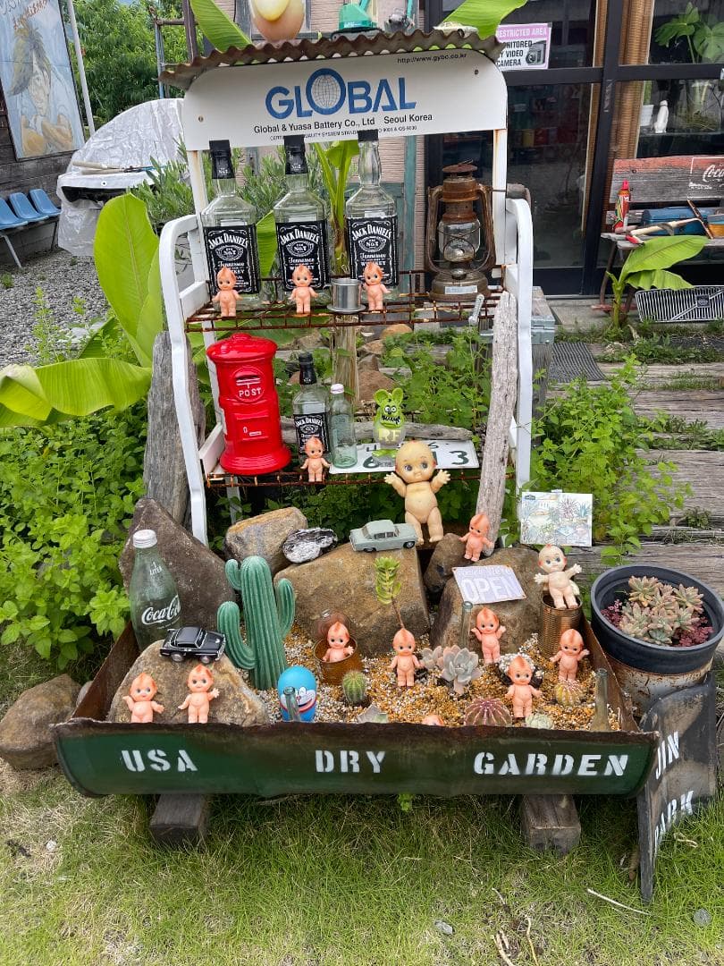 ❤️❤️❤️ドラム缶　ドライガーデン　サビサビガーデン