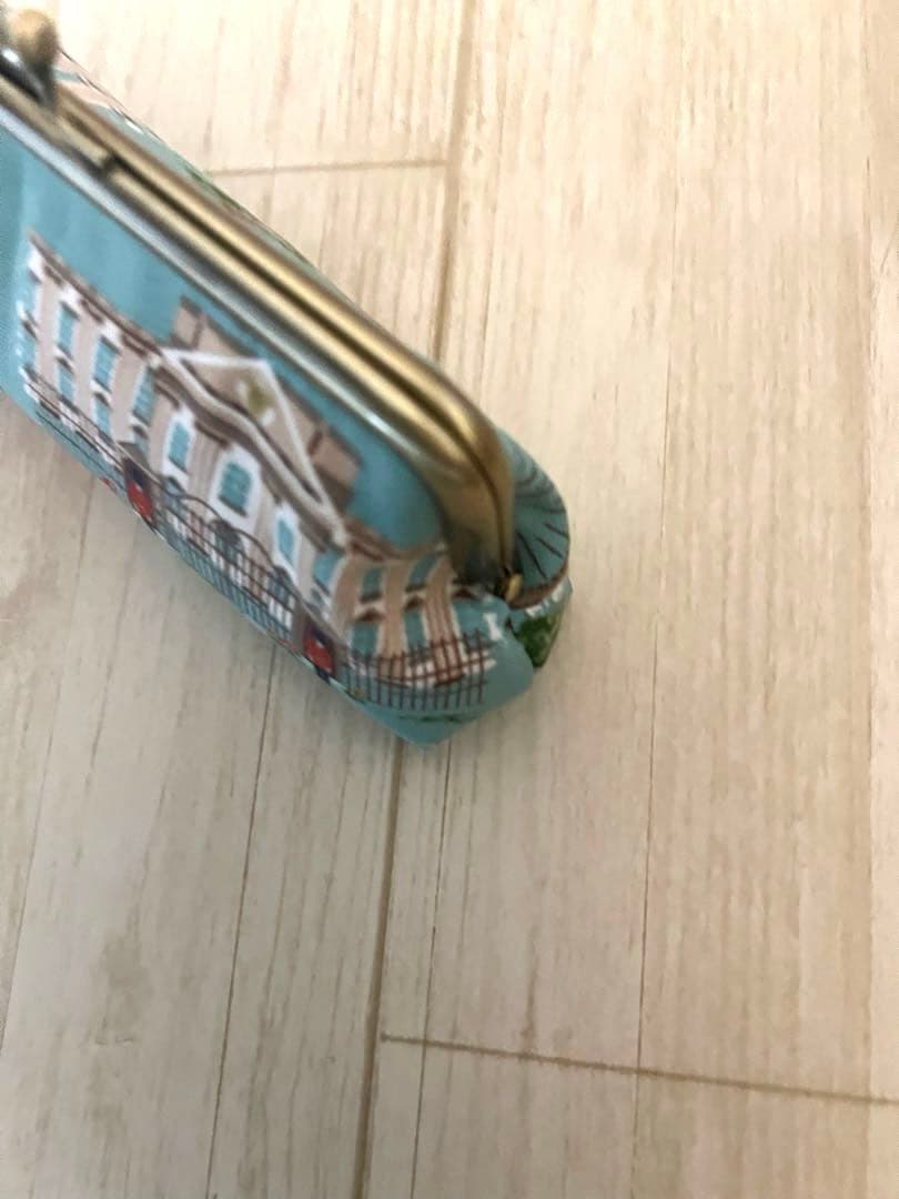 キャスキッドソン　横型がま口メガネケースペンケース　ロンドンシーン　展示