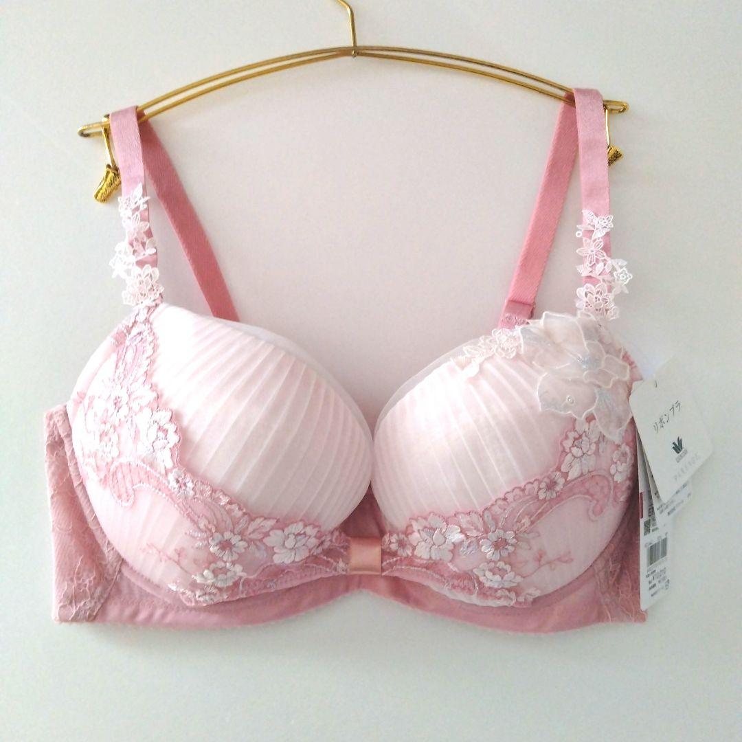 専用【新品】ワコール《パルファージュ》リボンブラ E75/L