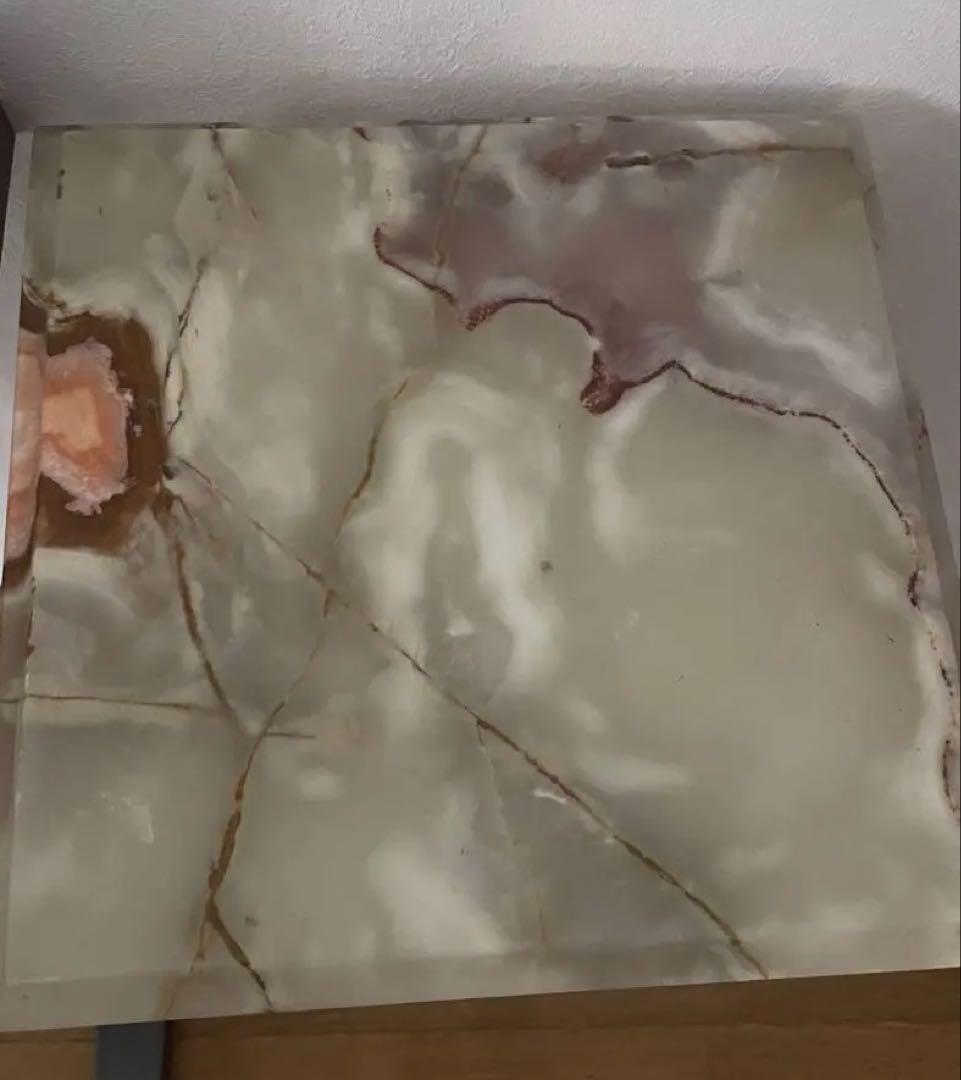 アンティーク　クラシック　家具　大理石×ゴールドフレーム　飾り棚