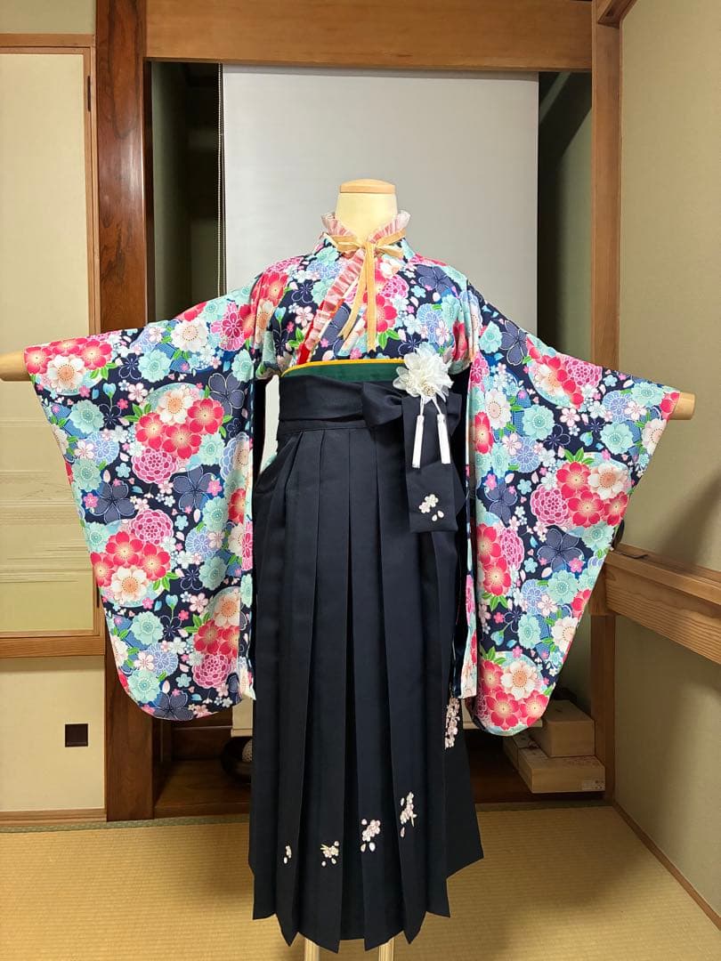 小学生卒業袴女の子(140)