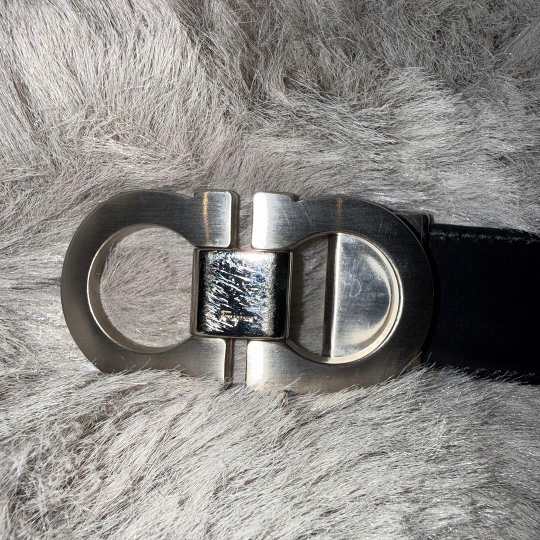 サルヴァトーレフェラガモ　ベルト　男女兼用　黒