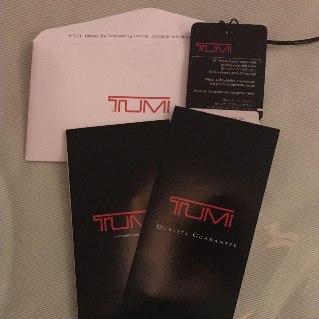 最安値！　TUMI トゥミ　キャリーバッグ スーツケース エクスパンダブル