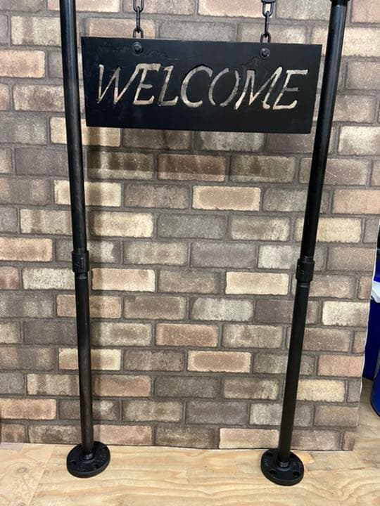 アイアンwelcomeボード