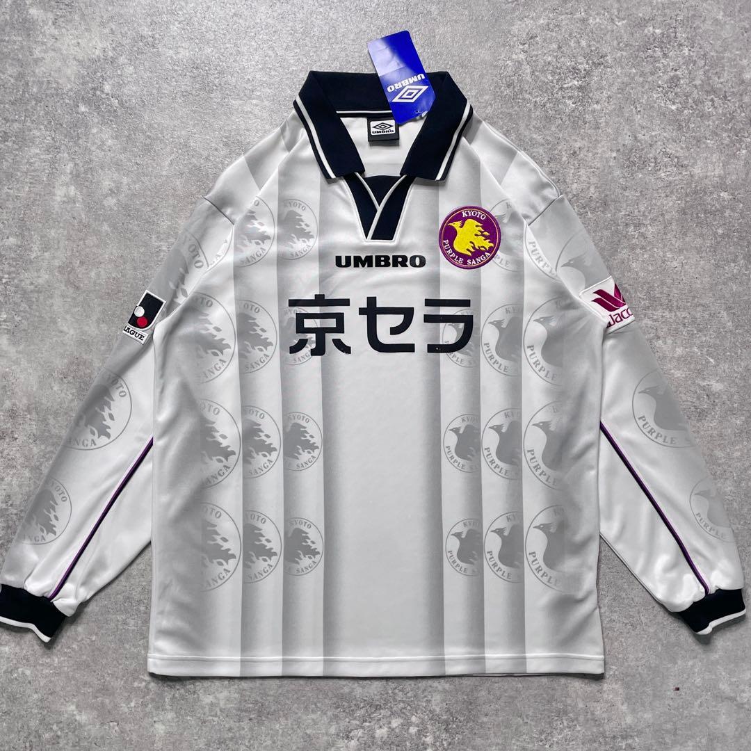 【BNWT正規99-00 UMBRO 京都サンガ away L/S shirt】