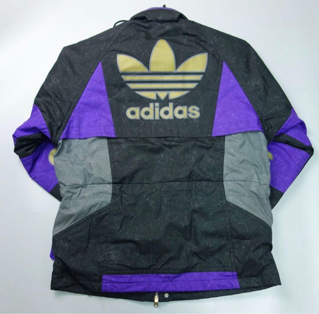 【希少入手困難】80s古着　アディダス　ジャケット　デサント製　スキーウェア　M
