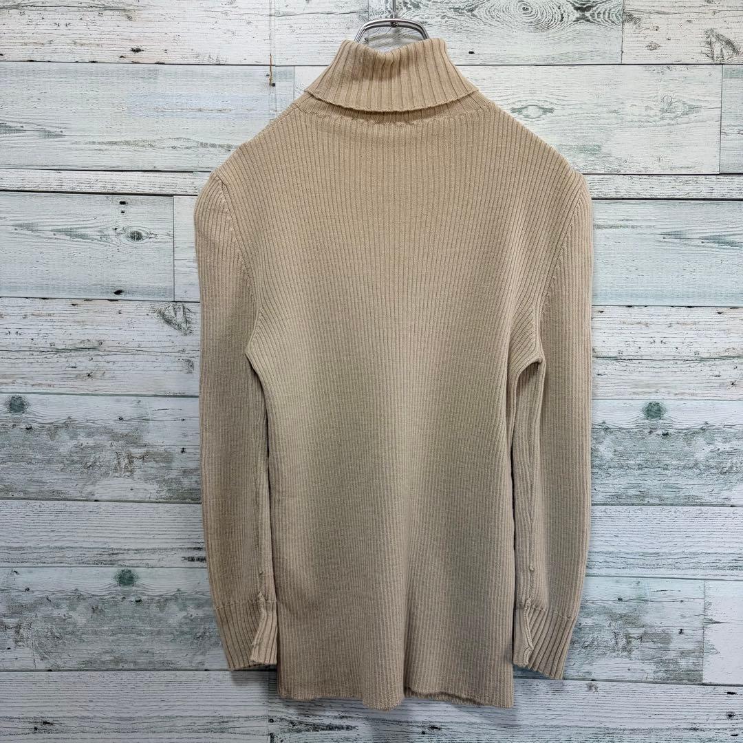 ☆最高峰白タグ☆マックスマーラ　タートルネックニット　イタリア製　Mサイズ