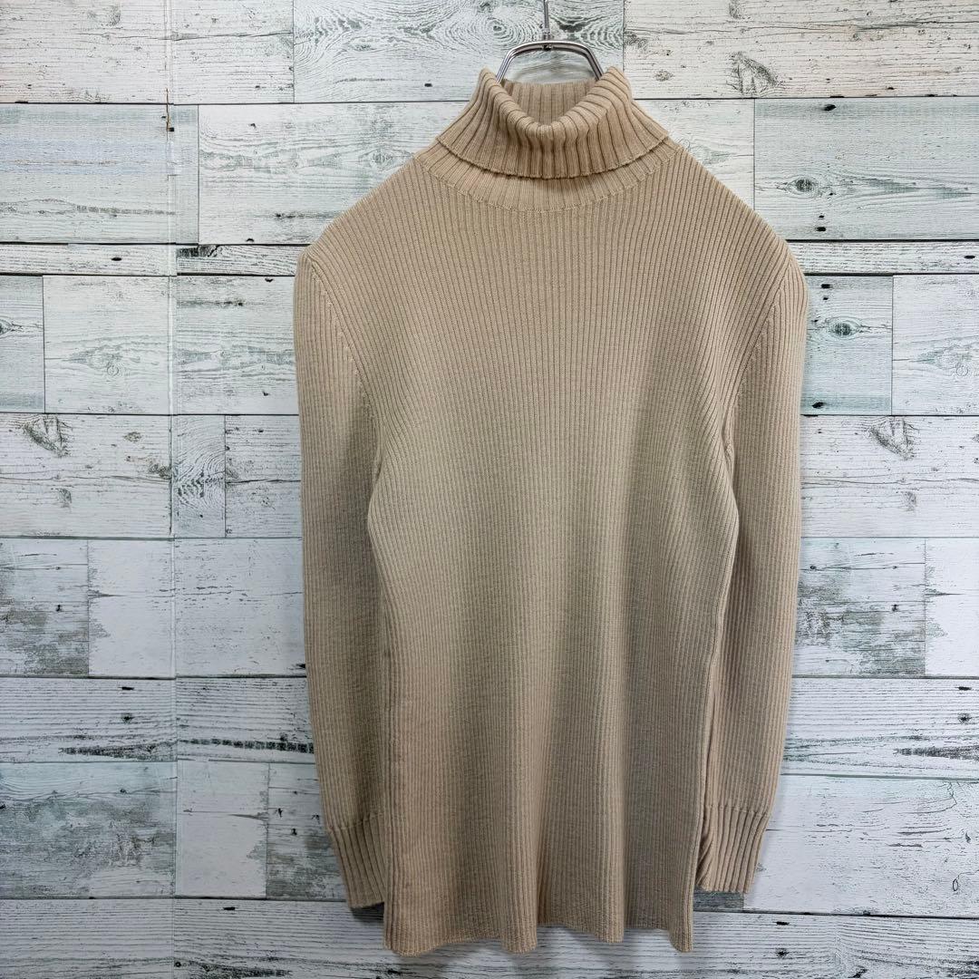 ☆最高峰白タグ☆マックスマーラ　タートルネックニット　イタリア製　Mサイズ
