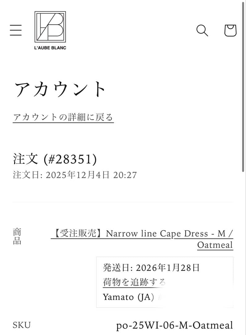 最安値 laubeblanc Narrow line Cape Dress M