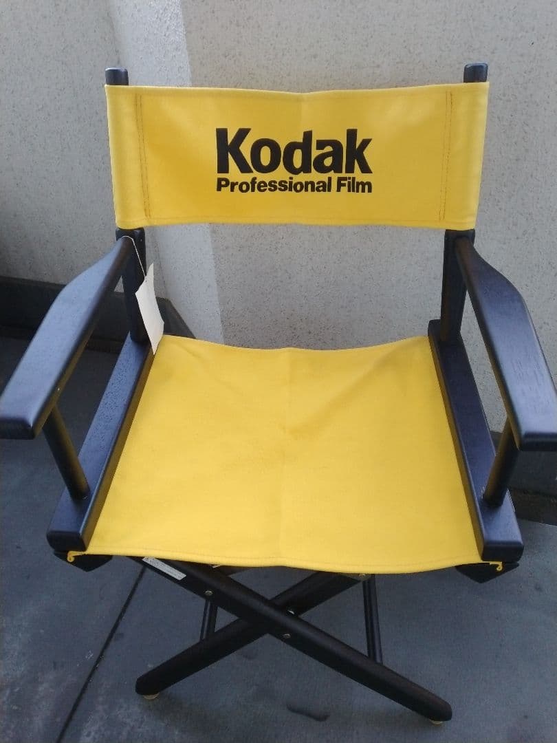 【【Kodak】コダック　ディレクターズチェアー　新品未使用！希少品！入手困難！