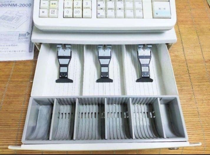 カシオレジスター　TE-2600/NM2000フル設定無料25部門　030028