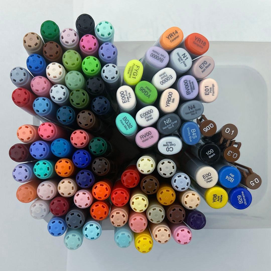 コピック86本＋インク