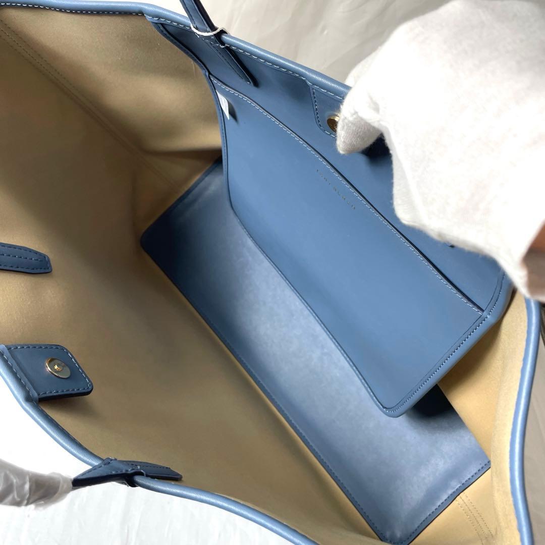 TORY BURCH ★ 未使用 タグ付 トートバッグ ジオロゴ A4 肩掛け