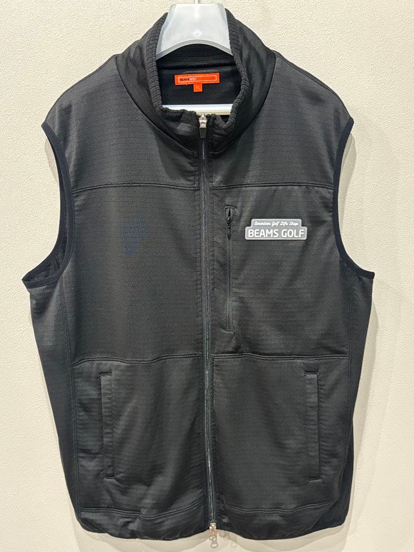 最終値下げ　BEAMS GOLF ブラック ベスト XL