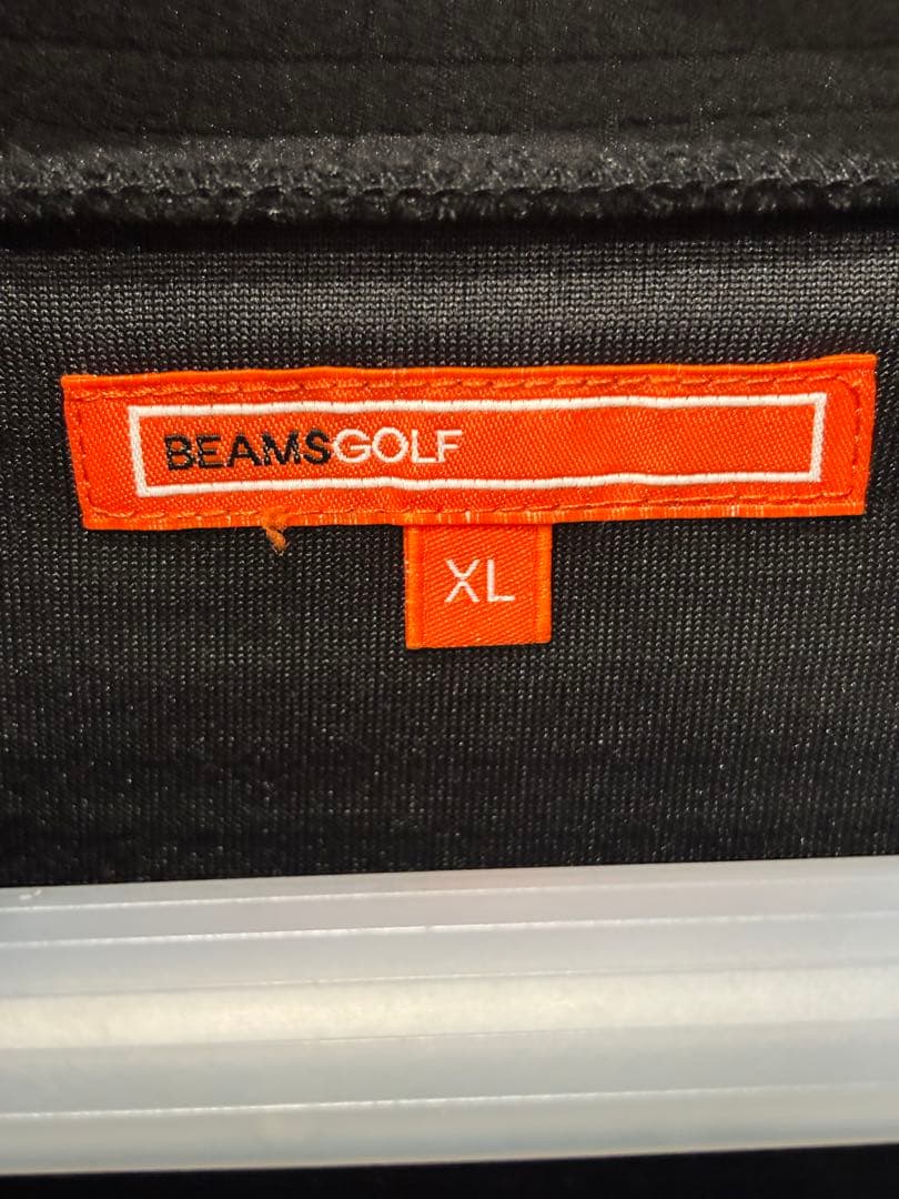最終値下げ　BEAMS GOLF ブラック ベスト XL