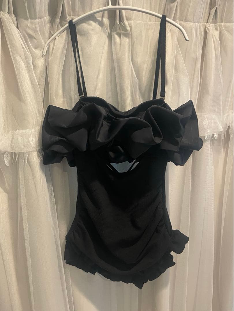 Riri ボリュームフリル2way水着