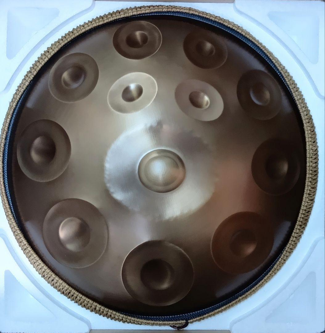 ハンドパン　56センチ 12音　Dマイナー　A＝432Hz　音程合ってます